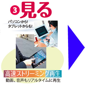 見る